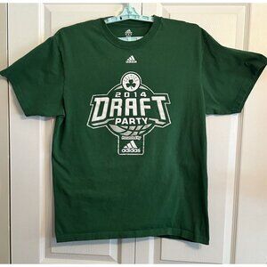 ADIDAS Boston Celtics 2014 Draft Party Souvenir Shirt Size XL